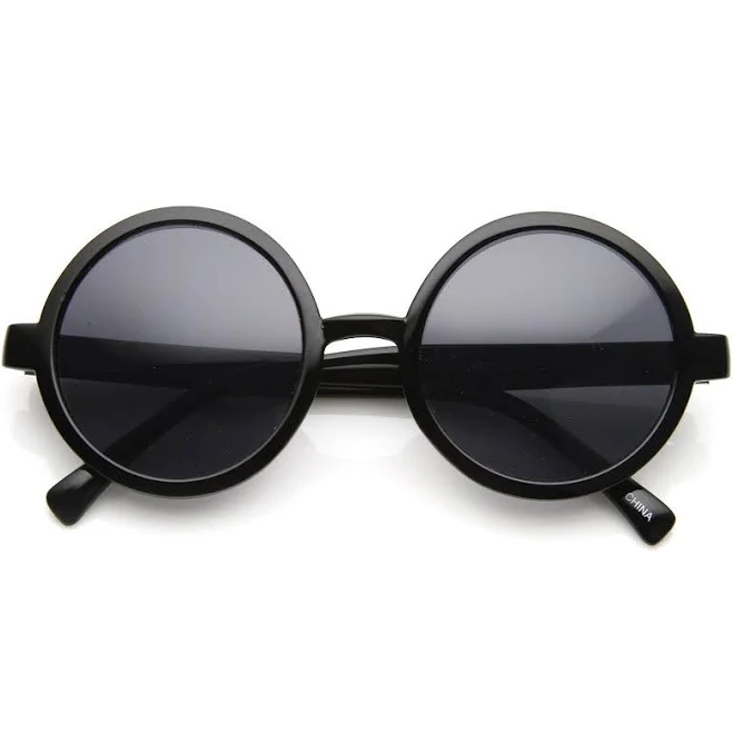 accessory 1970's Retro Round Circle Sunglasses spare-specs.com $12.95