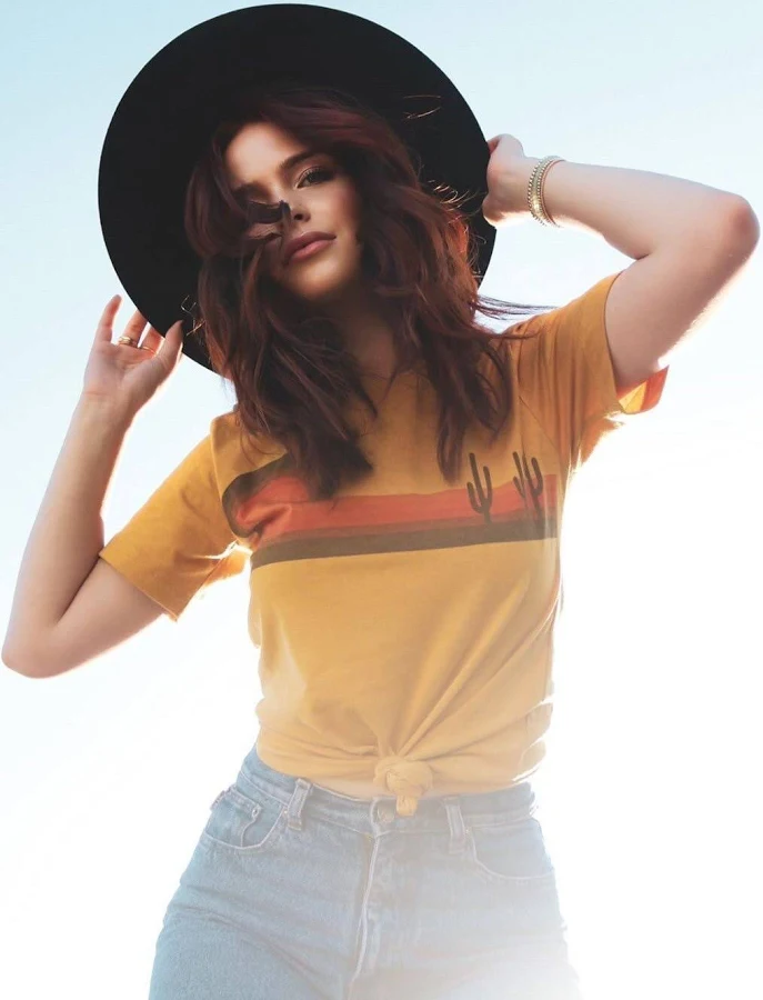 t-shirt 70s Desert Horizons mustard yellow tee Classic Rock Couture Soft 1970s style desert yellow orange and brown graphic retro tshirt Etsy - ClassicRockCouture $34