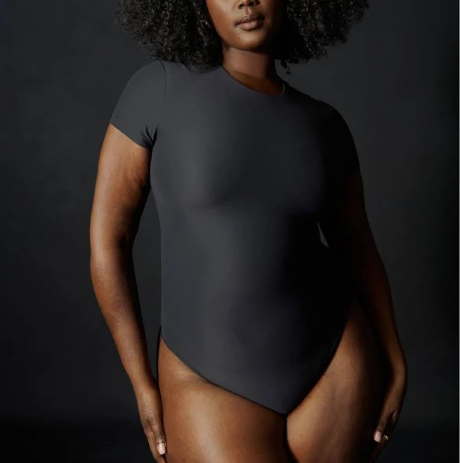 top Abercrombie & Fitch Women's Soft Matte Bodysuit Abercrombie & Fitch $14.97