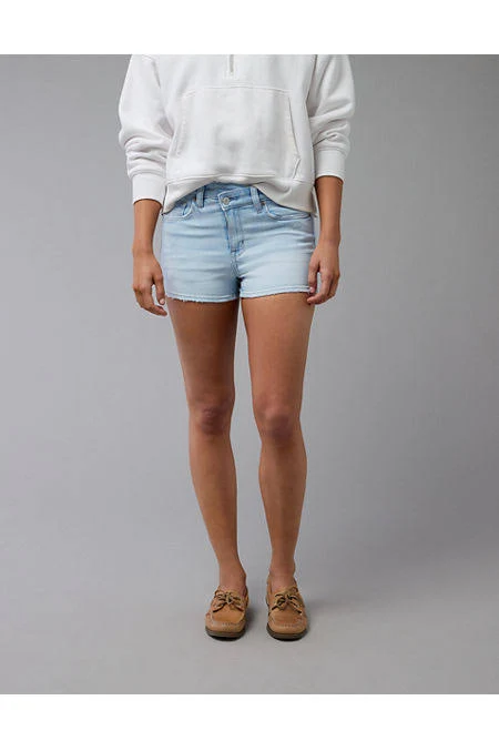 shorts AE Next Level Women's High-Waisted Denim Shorts American Eagle Outfitters $14.98