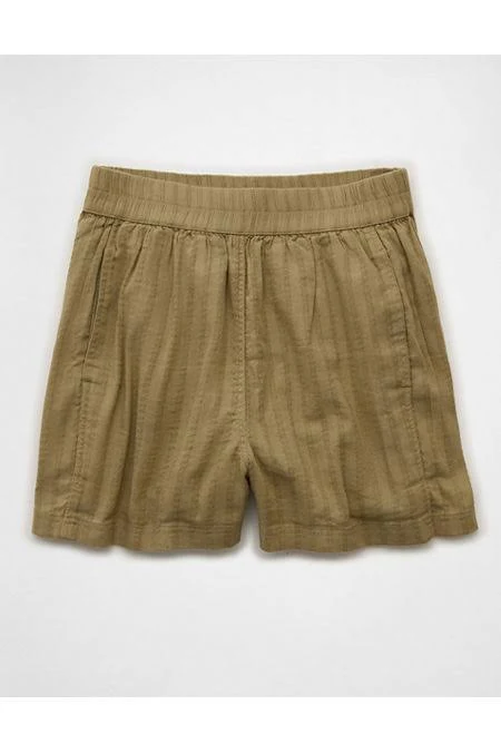 shorts AE Women's High-Waisted Linen-Blend Soft Shorts American Eagle Outfitters $37.95