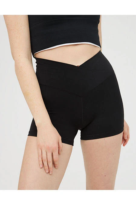 biker shorts Aerie Real Me Crossover 3" Bike Short Aerie $20