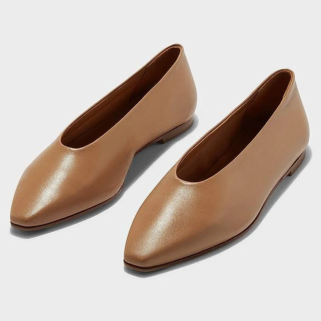 shoes Aeyde Women's Betty Flats Nappa Leather Aeyde $445