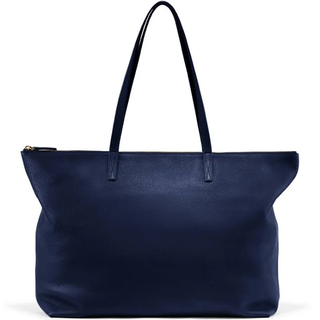 bag Aleena Soft Zippered Leather Tote Leatherology $225