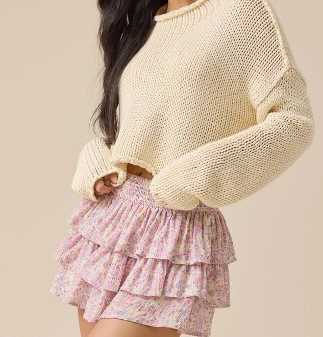 skirt Altar'd State Emily Tiered Mini Skirt Altar'd State $18.88