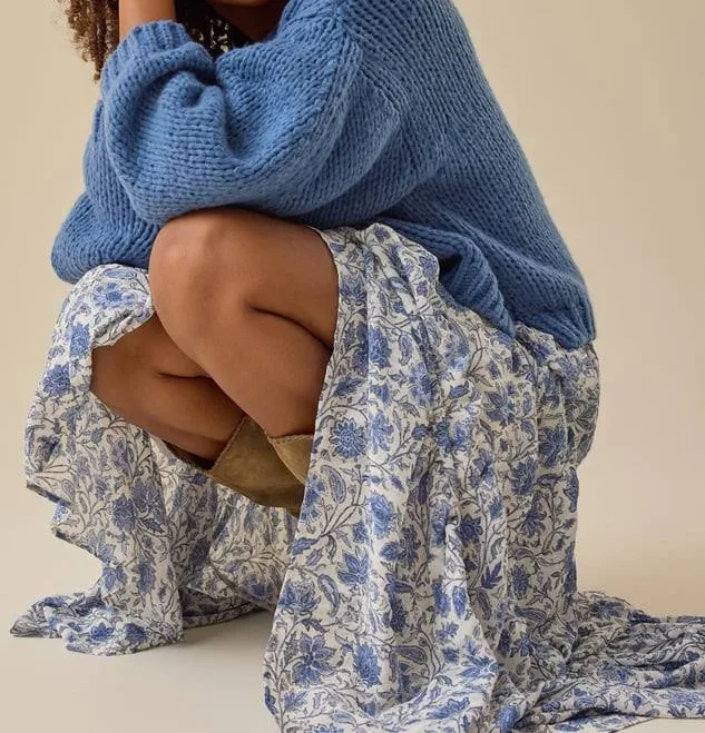 skirt Altar'd State Solara Tiered Maxi Skirt Altar'd State $84