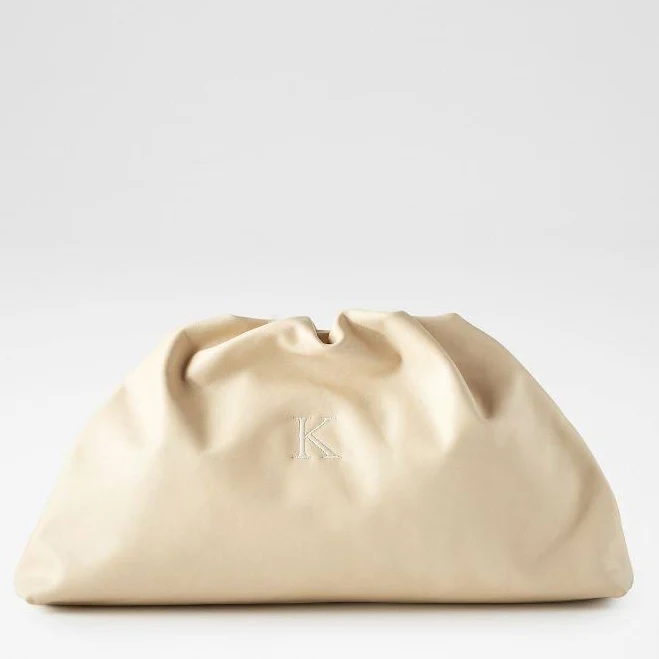 bag Amalia Ruched Leather Clutch Mark and Graham $99.99