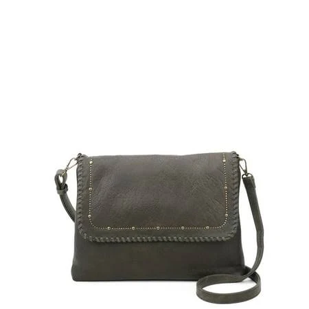 bag Ampere Creations Women's Savannah Vegan Leather Crossbody Bag Walmart - Ampere Creations $45.6