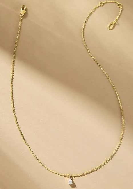 accessory Ana Luisa Delicate Solitaire Pendant Anthropologie $55