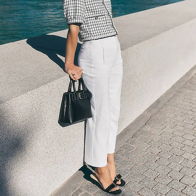 bottom Ann Taylor Women's Grace Straight Pants Ann Taylor $53.99