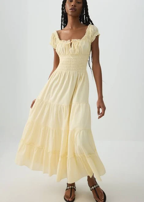 dress Ardene Women's Maxi Milkmaid Dress Ardene $44.9