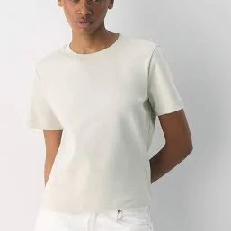 top Aritzia Women's Babaton Interlock Cotton T-Shirt Aritzia $40