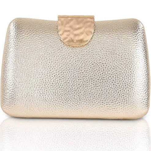 bag Badgley Mischka Tatum Faux Leather Minaudiere Clutch Badgley Mischka Web $84