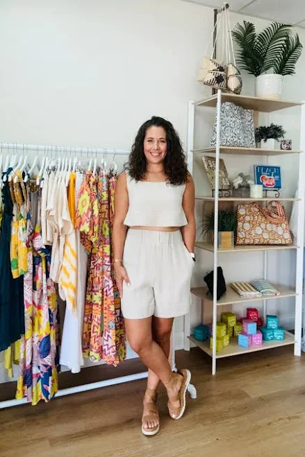 matching set Before You Linen Shorts & Crop Set Southern Sunday $124.99