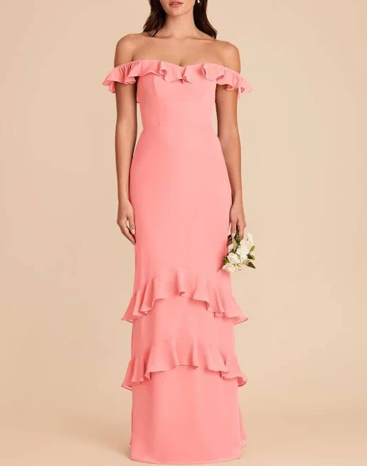 dress Birdy Grey Luna Chiffon Bridesmaid Dress Birdy Grey $135