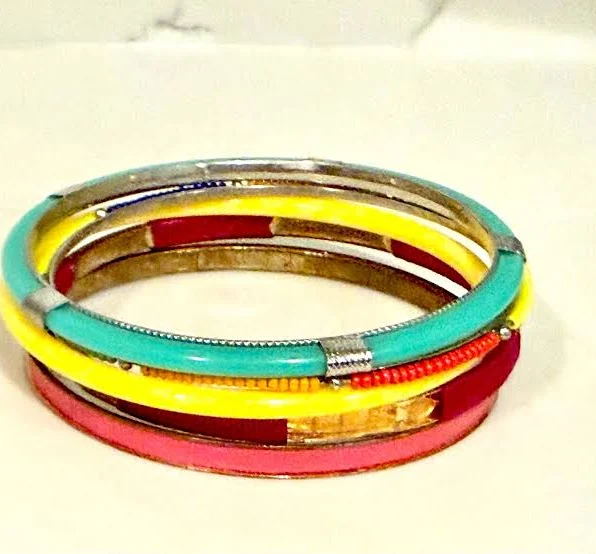 accessory Boho Stacking Bangle Set Etsy - Seller $11.25