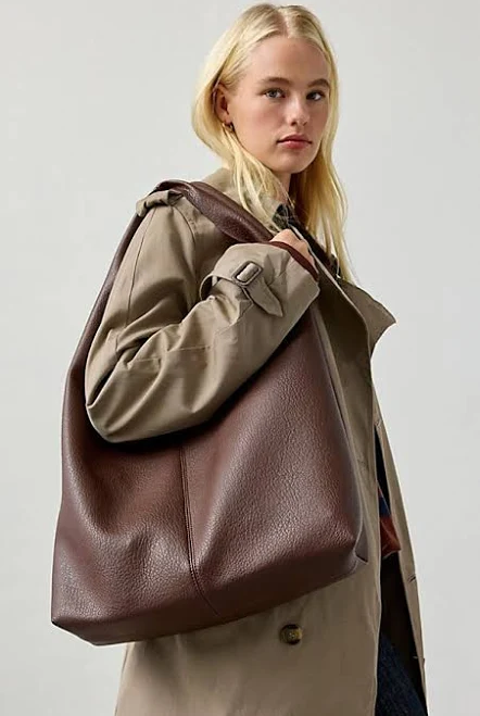 bag Boston Faux Leather Hobo Bag Urban Outfitters $70