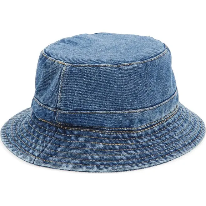 accessory BP. Denim Bucket Hat in Medium Wash at Nordstrom Nordstrom $25
