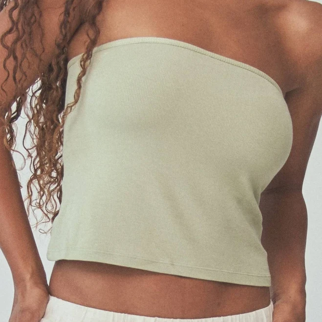 top Brami Ribbed Tube Top Klassy $38