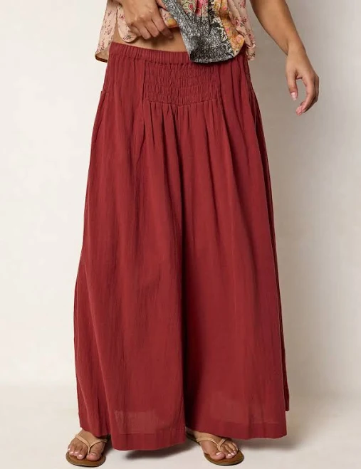 pants Breezy Cotton Wide Leg Pants Natural Life $65
