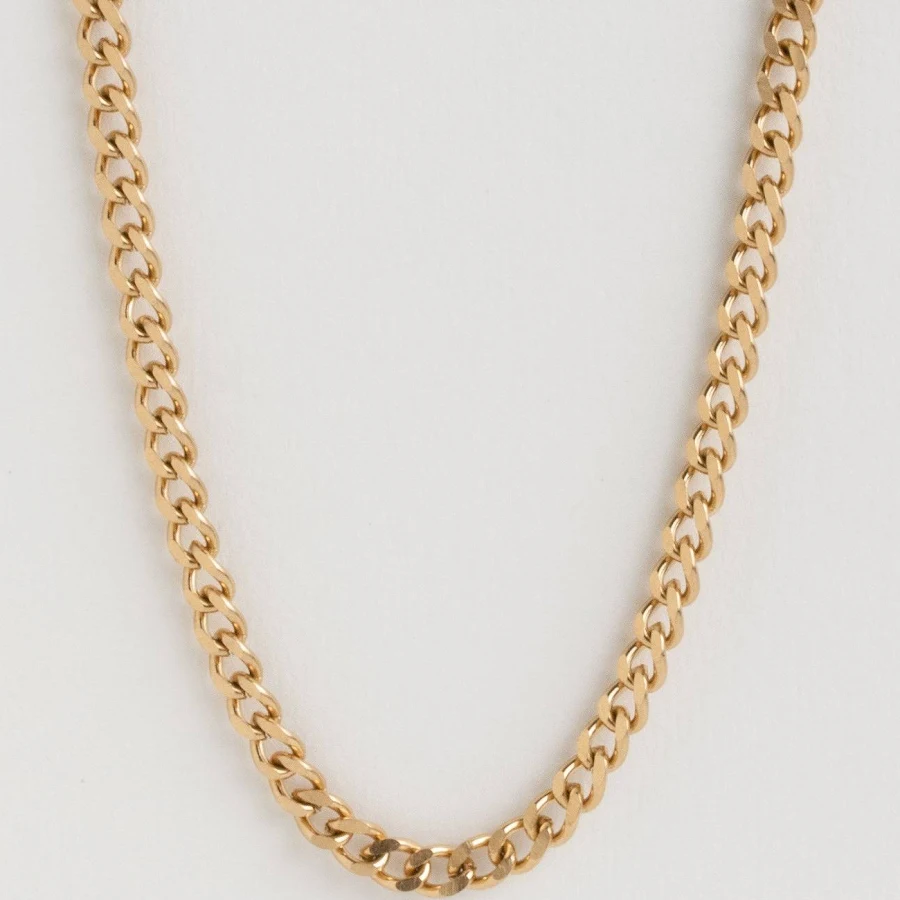 accessory Caitlyn Minimalist Blake Thick Curb Chain Necklace Caitlyn Minimalist $40.5