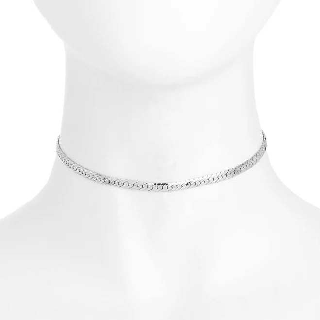 accessory Child of Wild Women's Sicily Herringbone Chain Choker Nordstrom $78