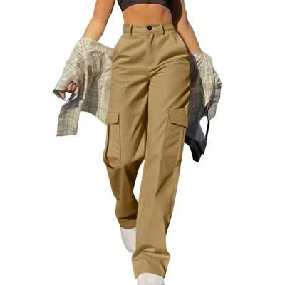 pants Coolmee Women's High-Waisted Baggy Stretchy Cargo Pants Target $36.99