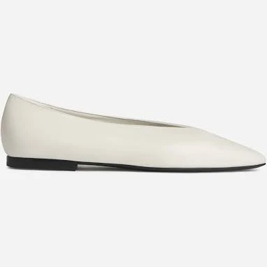 shoes CO's Women's Pointed Ballerina Leather Flats CO $695
