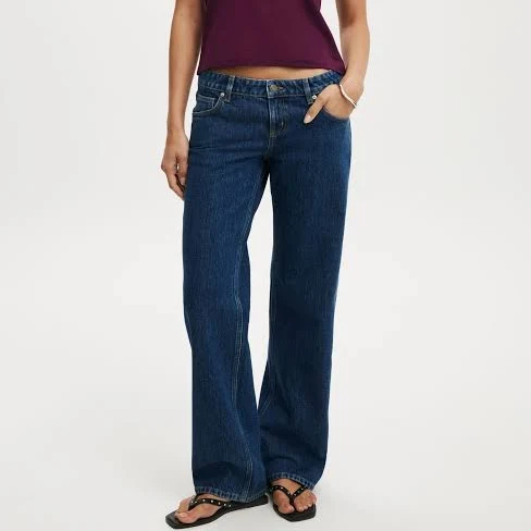 jeans Cotton On Women's Low Rise Straight Jeans Cotton On $79.99