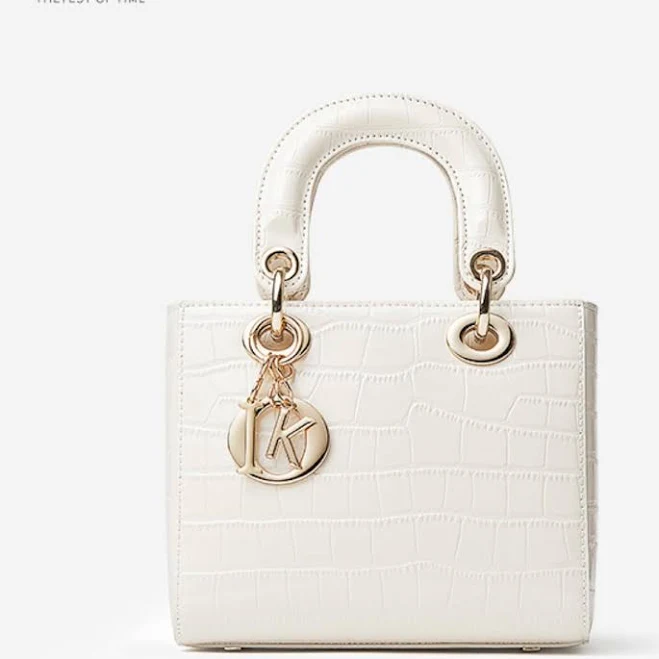 bag Croc-Embossed Genuine Leather Top-Handle Bag Veloisse Bags $168