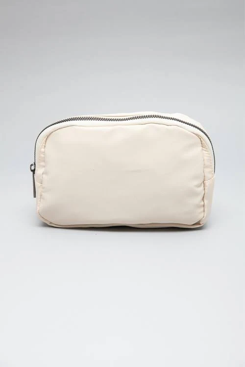 bag Cross Body Sling Belt Bag Fanny Pack-Off White Fashionjunkee.com $12