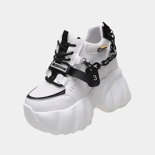 shoes Cyber Techwear Platform Sneakers Cyber Techwear $115.95