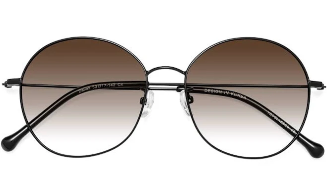 accessory Dallas Grandpa Oversized Round Tinted Sunglasses Yesglasses $55.2