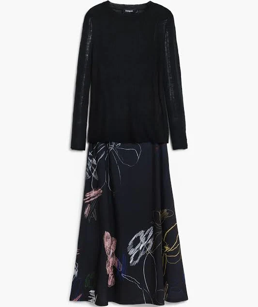 wrap dress Desigual Women's KALA Long Dress Desigual.us $109.5