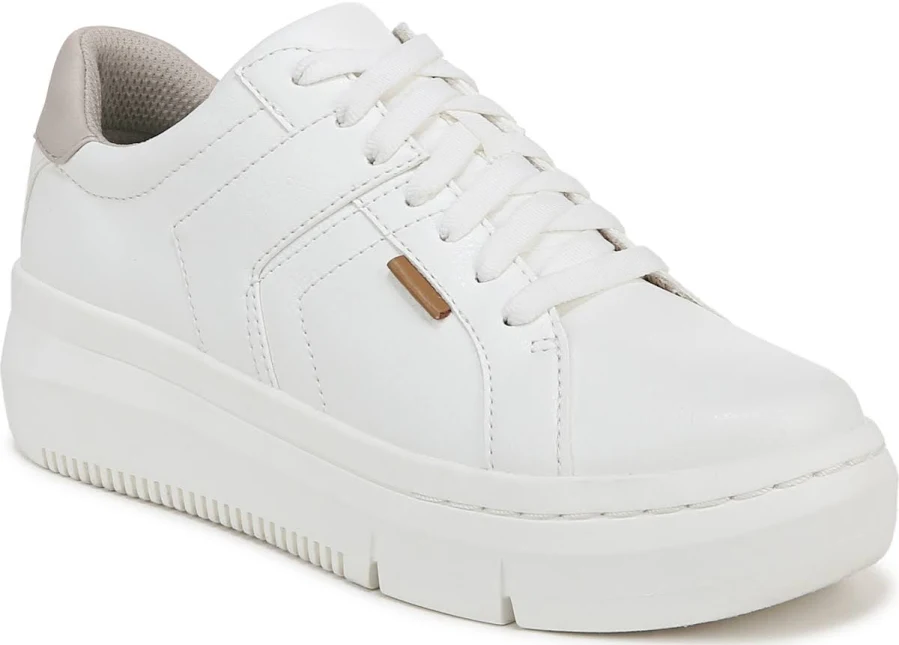 shoes Dr. Scholl's Women's Sadie Platform Lace-Up Sneakers Macy's $66