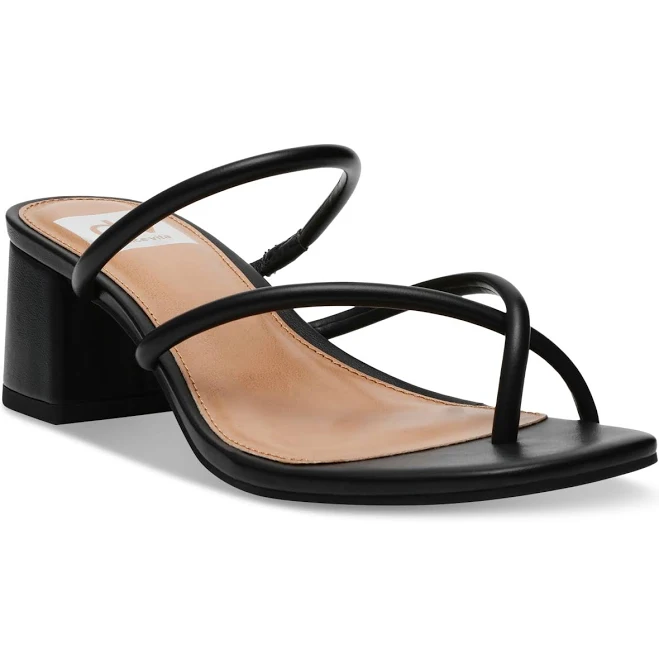 shoes Dv Dolce Vita Women's lumena Strappy Slide Block-Heel Sandals Macy's $39