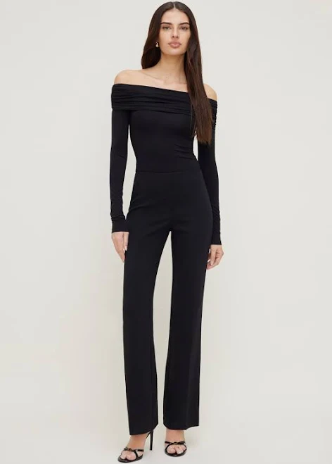 off-shoulder top Dynamite Women's Off Shoulder Long Sleeve Top Dynamite $44.95