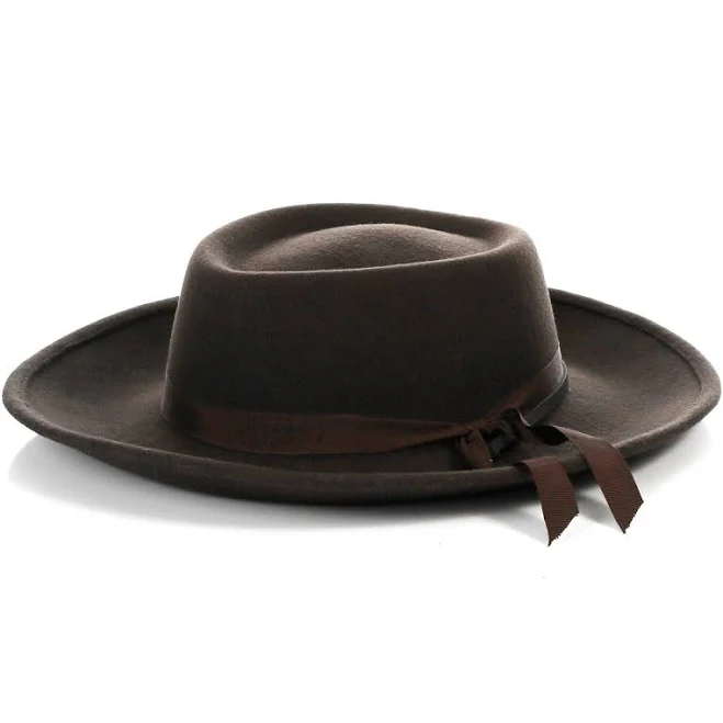 accessory EARP Wide Brim Fedora PolishedThreads.com $38.95