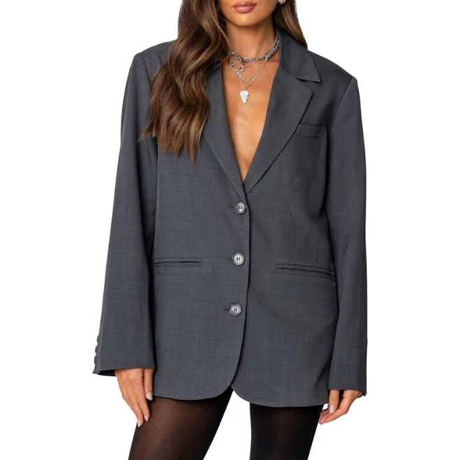 outerwear Edikted Women's Kourtney Oversized Blazer Jacket Nordstrom $92.8