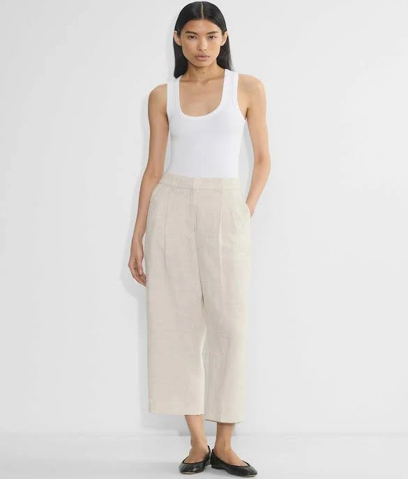 pants Effortless Pants Women's Cropped Effortless Pants Aritzia $148