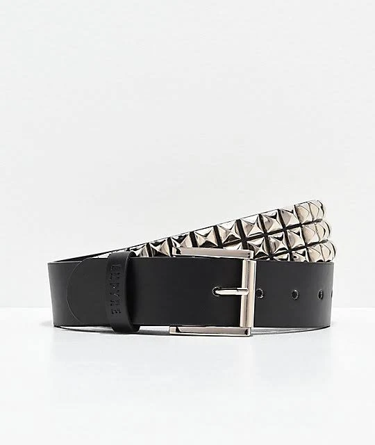 accessory Empyre Black & Silver Studded Belt Zumiez $19.95