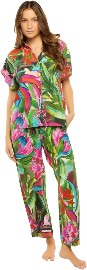 top FARM Rio Jardin de Reve Women's Shirt Everything But Water $160