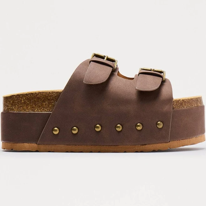 shoes Fashion Nova Dori Buckle Platform Sandals Fashion Nova $23.99