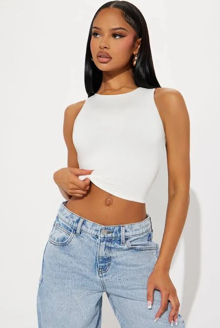 top Fashion Nova Sleeveless High Neck Bodysuit Fashion Nova $8