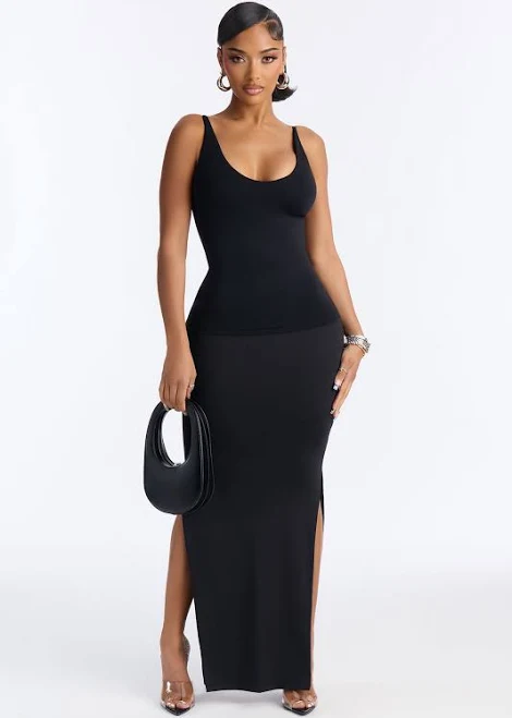 skirt Fashion Nova Women's Contour Double Lined Side Slit Maxi Skirt Fashion Nova $24.99