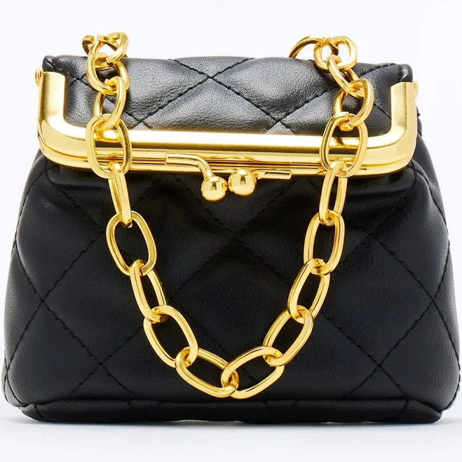 bag Fashion Nova Women's Keep The Change Mini Quilted Faux Leather Bag Fashion Nova $7.99