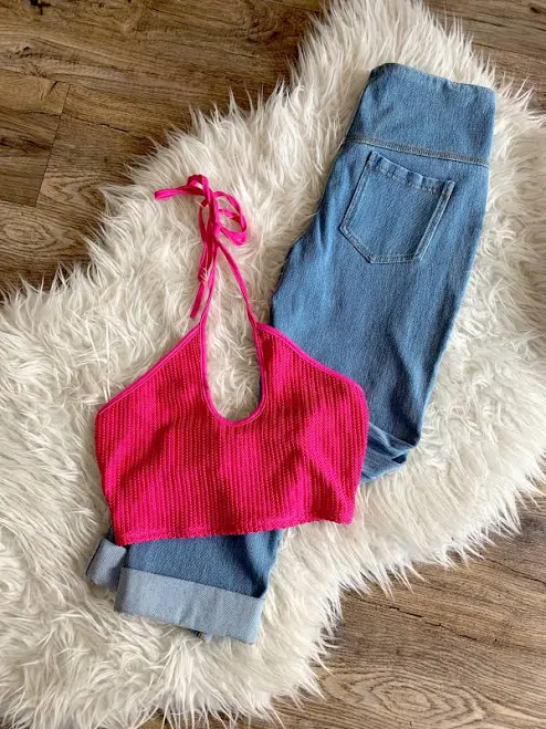 crop top FINAL SALE--Crop T7530 0514 lula b. $12.5