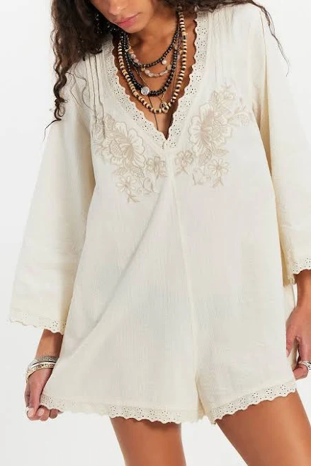 romper Free People Cawley Embroidered Romper Free People $148