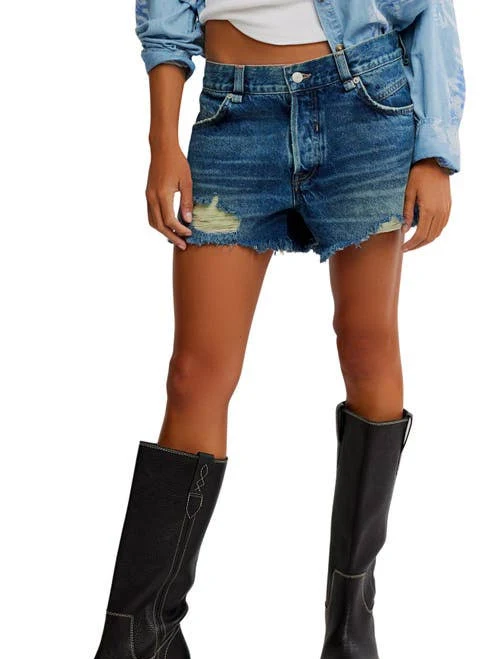 shorts Free People Women's Now Or Never Denim Short Nordstrom $68