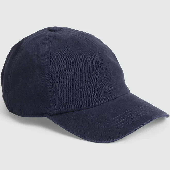 accessory GAP Cotton Washed Baseball Cap - Navy - Men Hats & Caps - Caps Gap $12